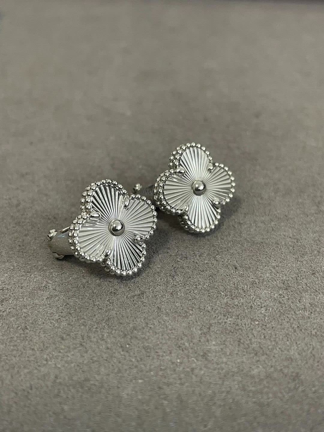 Van Cleef & Arpels Alhambra Clip Earrings